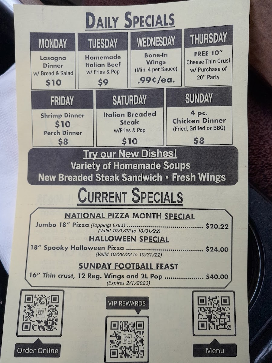 Menu Triano's Pizza-3