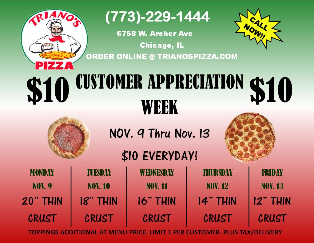 Menu Triano's Pizza-7